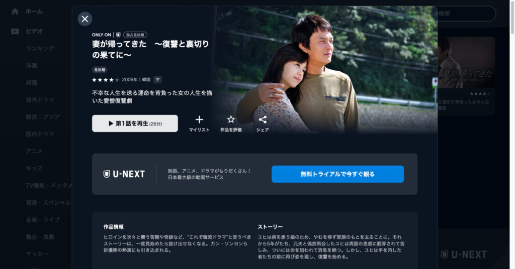 妻が帰ってきた ~復讐と裏切りの果てに~