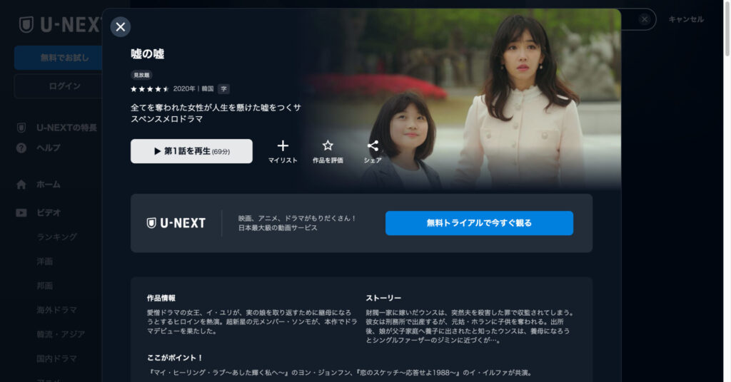 嘘の嘘
